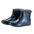 thumbnail image 1 of AUXDIQ Men Rain Boots Outdoor Garden Boots Waterproof Ankle Rain Shoes, 1 of 5