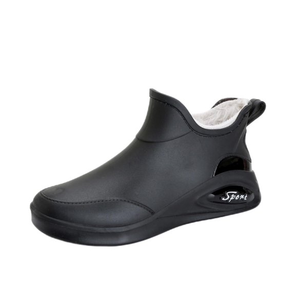 AUXDIQ Women Rain Boots Outdoor Garden Boots Waterproof Ankle Rain Shoes