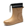 thumbnail image 1 of AUXDIQ Wellington Boots Men Mid-calf Wellies Waterproof Rain Boots Outdoor Garden Shoes, 1 of 6
