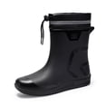 thumbnail image 1 of AUXDIQ Rain Shoes Men Mid-calf Boots Waterproof Rain Boots Outdoor Garden Shoes, 1 of 6