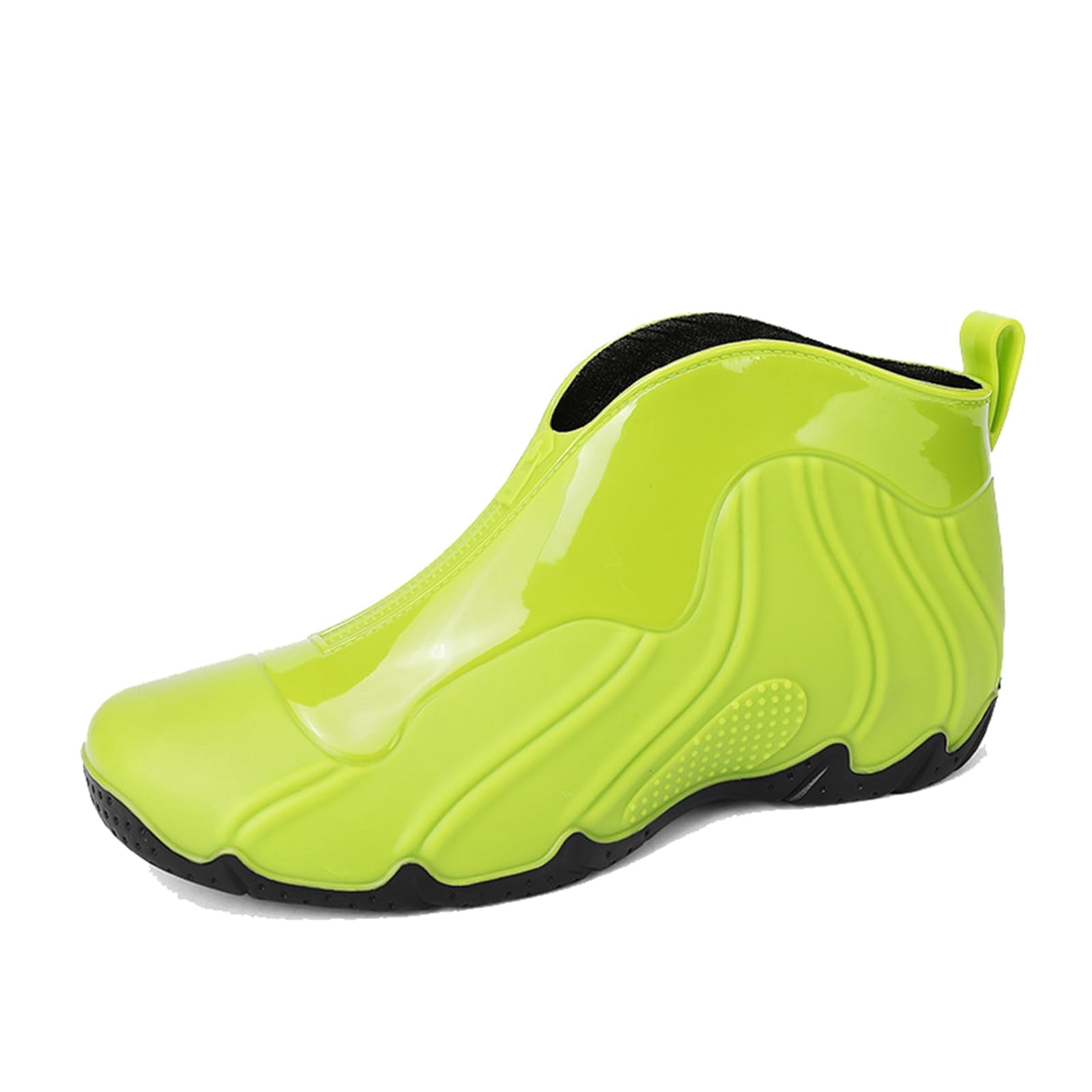 AUXDIQ Rain Boots Men Short Ankle Waterproof Rain Shoes Outdoor Garden Shoes