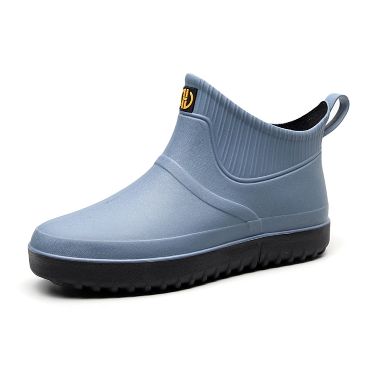 AUXDIQ Rain Boots Men Short Ankle Women Waterproof Rain Boots Outdoor Garden Shoes