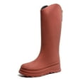 thumbnail image 1 of AUXDIQ Rain Boots Women Knee-High Waterproof Rain Shoes Outdoor Garden Shoes, 1 of 6