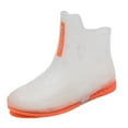 thumbnail image 1 of AUXDIQ Rain Boots Women Men Short Ankle Waterproof Rain Shoes Outdoor Garden Shoes, 1 of 6