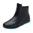 thumbnail image 1 of AUXDIQ Rain Boots Women Men Short Ankle Waterproof Rain Shoes Outdoor Garden Shoes, 1 of 6