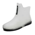 thumbnail image 1 of AUXDIQ Rain Boots Women Men Short Ankle Waterproof Rain Shoes Outdoor Garden Shoes, 1 of 6