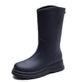 thumbnail image 1 of AUXDIQ Wellington Boots Women Mid-calf Wellies Waterproof Rain Boots Outdoor Garden Shoes, 1 of 6