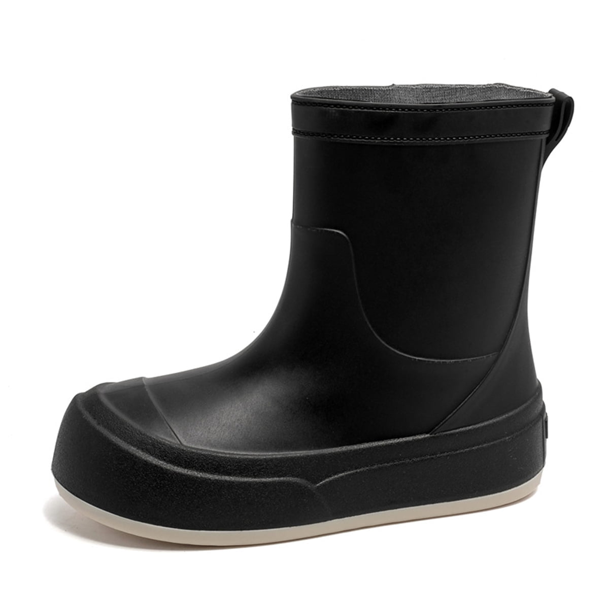 AUXDIQ Rain Shoes Women Mid-calf Boots Waterproof Rain Boots Outdoor Garden Shoes