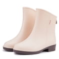 thumbnail image 1 of AUXDIQ Wellington Boots Women Mid-calf Wellies Waterproof Rain Boots Outdoor Garden Shoes, 1 of 6