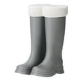 thumbnail image 1 of AUXDIQ Wellington Boots Women Mid-calf Wellies Waterproof Rain Boots Outdoor Garden Shoes, 1 of 6