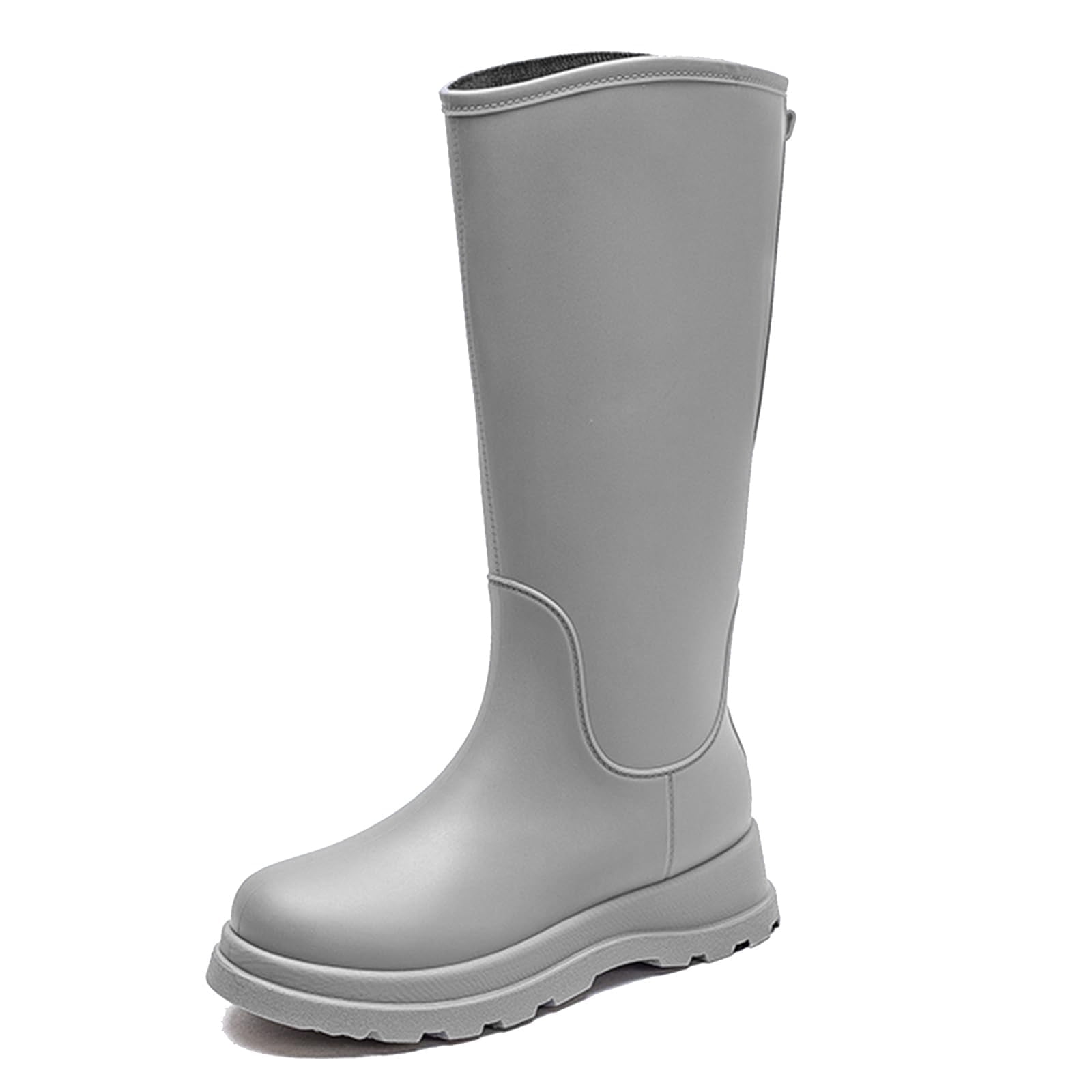 AUXDIQ Rain Shoes Women Mid-calf Boots Waterproof Rain Boots Outdoor Garden Shoes