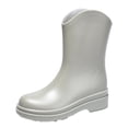 thumbnail image 1 of AUXDIQ Rain Shoes Women Mid-calf Boots Waterproof Rain Boots Outdoor Garden Shoes, 1 of 6
