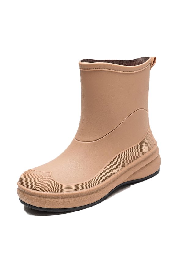 Rain Shoes Women Men Mid-calf Boots Waterproof Rain Boots Outdoor Garden Shoes