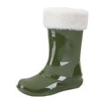 thumbnail image 1 of AUXDIQ Wellington Boots Women Mid-calf Wellies Waterproof Rain Boots Outdoor Garden Shoes, 1 of 6