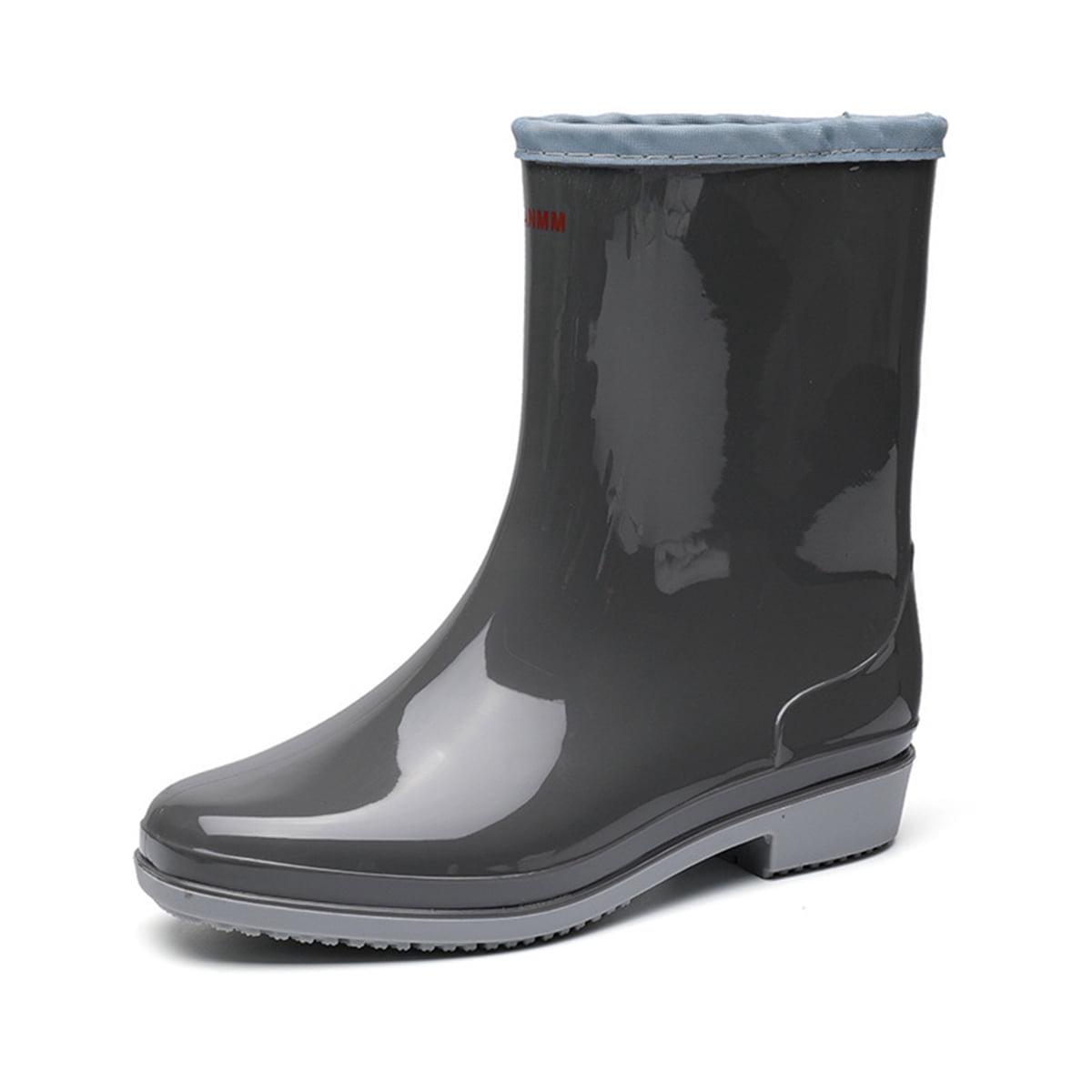 AUXDIQ Rain Shoes Women Mid-calf Boots Waterproof Rain Boots Outdoor Garden Shoes