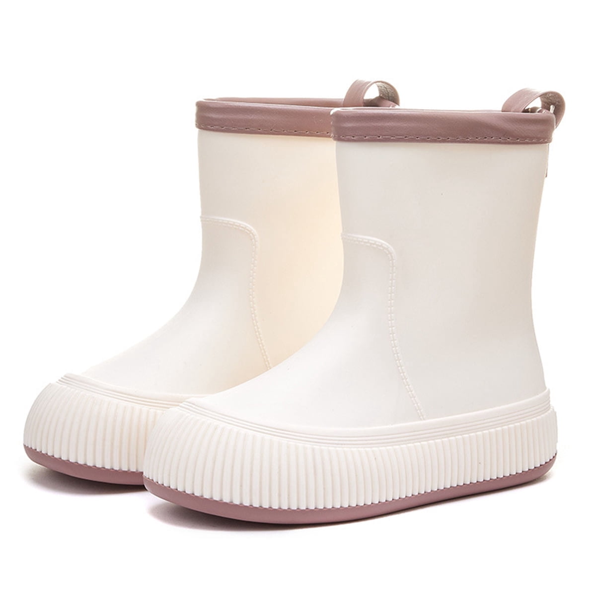 AUXDIQ Rain Boots Women Short Ankle Waterproof Rain Shoes Outdoor Garden Shoes