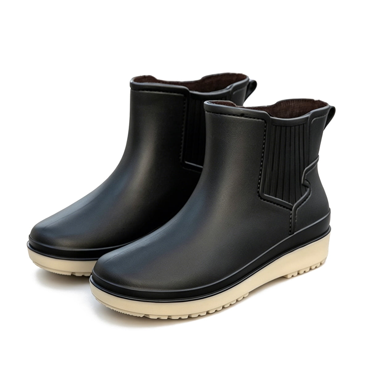 AUXDIQ Rain Boots Women Short Ankle Waterproof Rain Shoes Outdoor Garden Shoes