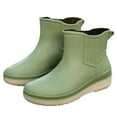 thumbnail image 1 of AUXDIQ Rain Boots Women Short Ankle Waterproof Rain Shoes Outdoor Garden Shoes, 1 of 6