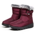 thumbnail image 1 of AUXDIQ Winter Boots Mens Womens Walking Boots Warm Fur Lined Boots Outdoor Snow Boots, 1 of 5