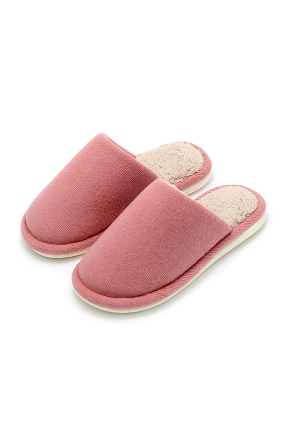Women Men Comfort House Slippers Warm Home Shoes Anti-Skid Slippers Outdoor Indoor