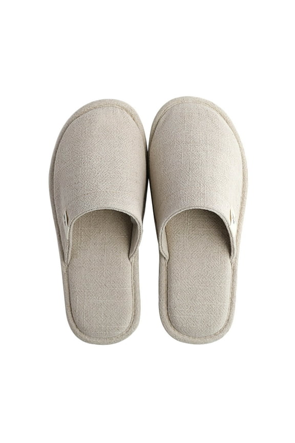 Women Men Comfort House Slippers Warm Home Shoes Anti-Skid Slippers Outdoor Indoor