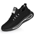 thumbnail image 1 of AUXDIQ Work Shoes Men Women Breathable Steel Toe Cap Industrial Trainers Lightweight Construction Sneakers Sport Shoes, 1 of 6