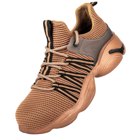 AUXDIQ Work Shoes Men Women Breathable Steel Toe Cap Industrial Trainers Lightweight Construction Sneakers Sport Shoes