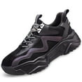 thumbnail image 1 of AUXDIQ Work Shoes Men Women Breathable Steel Toe Cap Industrial Trainers Lightweight Construction Sneakers Sport Shoes, 1 of 6