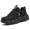 thumbnail image 1 of AUXDIQ Work Shoes Men Women Breathable Steel Toe Cap Industrial Trainers Lightweight Construction Sneakers Sport Shoes, 1 of 6