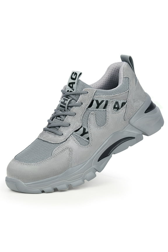 Work Shoes Men Women Breathable Steel Toe Cap Industrial Trainers Lightweight Construction Sneakers Sport Shoes