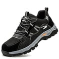 thumbnail image 1 of AUXDIQ Work Shoes Men Women Breathable Steel Toe Cap Industrial Trainers Lightweight Construction Sneakers Sport Shoes, 1 of 6