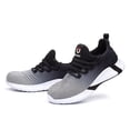 thumbnail image 1 of AUXDIQ Work Shoes Men Women Breathable Steel Toe Cap Industrial Trainers Lightweight Construction Sneakers Sport Shoes, 1 of 6