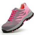 thumbnail image 1 of AUXDIQ Work Shoes Men Women Steel Toe Cap Sneakers Lightweight Industrial Trainers, 1 of 5