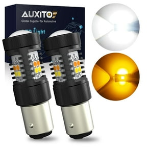 AUXITO 1157 LED Switchback Bulb Turn Signal Light Bulbs 3030SMD Chipsets with Projector for Turn Signal Parking Daytime Running Lights