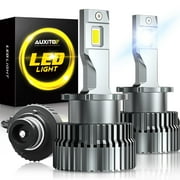 AUXITO 2024 Upgraded D2S D2R Led Headlight Bulbs, 6000K Cool White 66040 66240 85122 OEM Bulbs, 35W Xenon D2S D2C Xenon Hid Headlight Bulb,Pack of 2