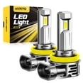thumbnail image 1 of AUXITO 2026 Latest H11 Headlight Bulb, 900% Brighter 30,000lm 6500K Cool White H8 H9 H11 LED Headlight Bulbs for Low Beam High Beam, 1:1 Mini Size 5 Mins Easy Installation, Plug and Play, Pack of 2, 1 of 9