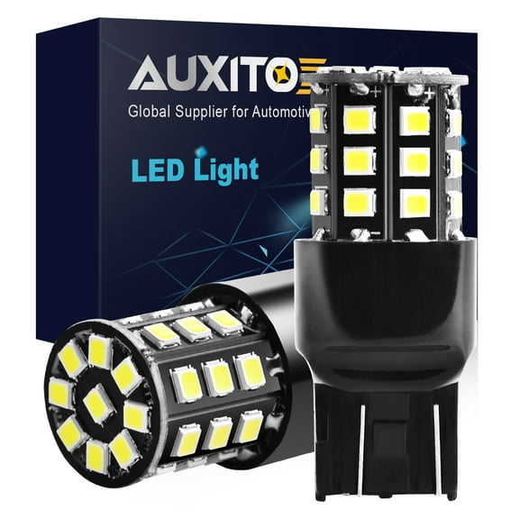 AUXITO 7440 7443 LED Bulb for Reverse Lights, 7441 7444 992 W21W LED Bulbs for Backup Reverse Lights Tail Brake Signal Lights, 6000K Xenon White