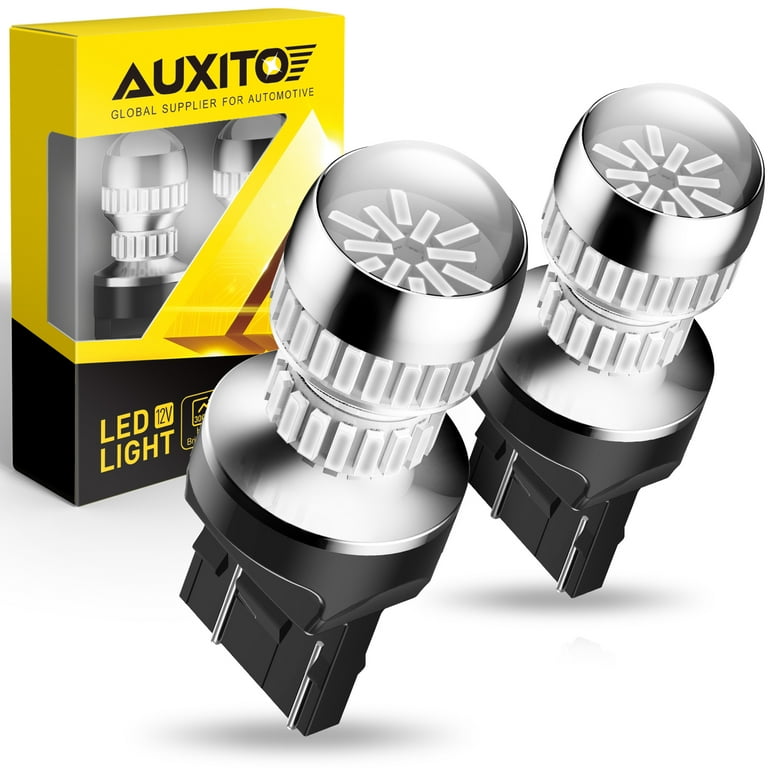 AUXITO 7443 Red LED Bulbs 7440 7443R LED Bulbs T20 7441 7444 LED Lights for Brake Tail Lights Pack of 2