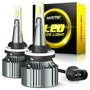 AUXITO 880 LED Fog Light Bulbs, 6500K Xenon White, 30W 6000LM Super Bright,899 DRL Replacement for Chevy, Ford, GMC, Pack of 2