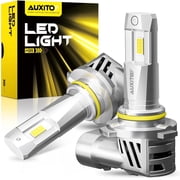 AUXITO 9005 HB3 LED Headlight Bulbs,600% Brighter Mini Size 9005 LED Bulbs for High Beam, Pack of 2
