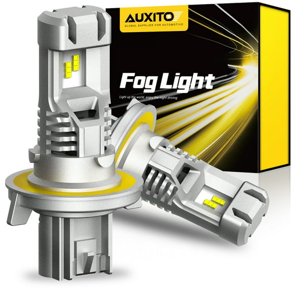 AUXITO 9008 H13 LED Headlight Bulbs 12000LM Per Set 6500K Xenon White High Low Hi/Lo Dual Beam Headlight, Pack of 2