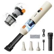 AUXITO Car Vacuum Cleaner Cordless, 14000pa 6000mAH High Power Long Endurance, Strong Suction Handheld Portable Car Vacuum for Car, Office