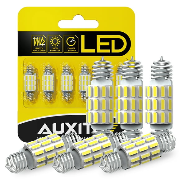 AUXITO DE3175 6418 LED Bulbs 3175 6411 Bulb White 6500K 4014 Chipsets 31mm 36mm Festoon Bulb Bright LED Replace for Car Interior Dome Courtesy Door Map Trunk Light and License Plate Light, 6 Pack