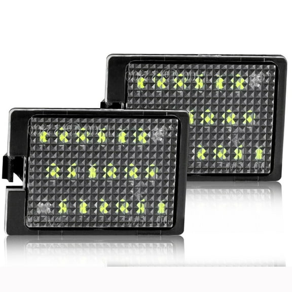 AUXITO Dodge Durango LED License Plate Exterior Decorative Lights fits 2014-2021, 2 Pieces