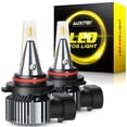 thumbnail image 1 of AUXITO H10/9145 LED Fog Light Bulbs, 3000K Amber Yellow, 30W 6000LM Per Set Super Bright, Wireless, Plug and Play, 9140/9040/9045/9055 DRL Bulbs Replacement for Ford, GMC( Pack of 2), 1 of 10
