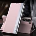 thumbnail image 1 of AUshell for Samsung Galaxy A54 5G Case (6.4" 2023), PU Leather Magnetic Stand Holder Holster Full Protection Platin Frame Anti-scracth/Shockproof TPU Shell for Samsung Galaxy A54 5G, Pink, 1 of 10