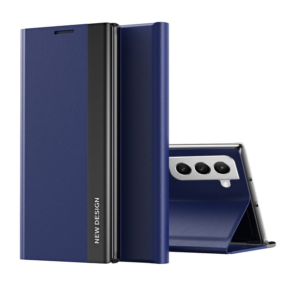 AUshell for Samsung Galaxy S20 FE Case (6.5" 2020), PU Leather Magnetic Stand Holder Holster Full Protection Platin Frame Anti-scracth/Shockproof TPU Shell for Samsung Galaxy S20 FE, Darkblue