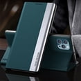 thumbnail image 1 of AUshell for iPhone 14 Pro Case (6.1" 2022), PU Leather Magnetic Stand Holder Holster Full Protection Platin Frame Anti-scracth/Shockproof TPU Shell for iPhone 14 Pro, Cyanblue, 1 of 9