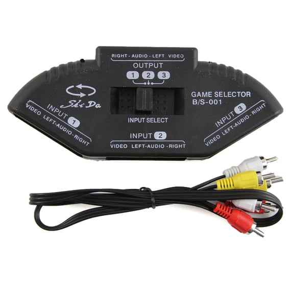 AV 3 Port Switch Box Selector (Hexir)
