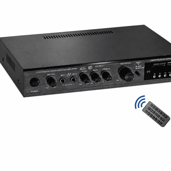 Technical Audio Receiver AV-369BT 5.1 Channel Home Theater Bluetooth Audio Amplifier – 120W High ...